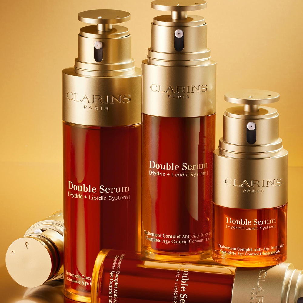 Clarins Double Serum Traitement Complet Anti-Âge Intensif