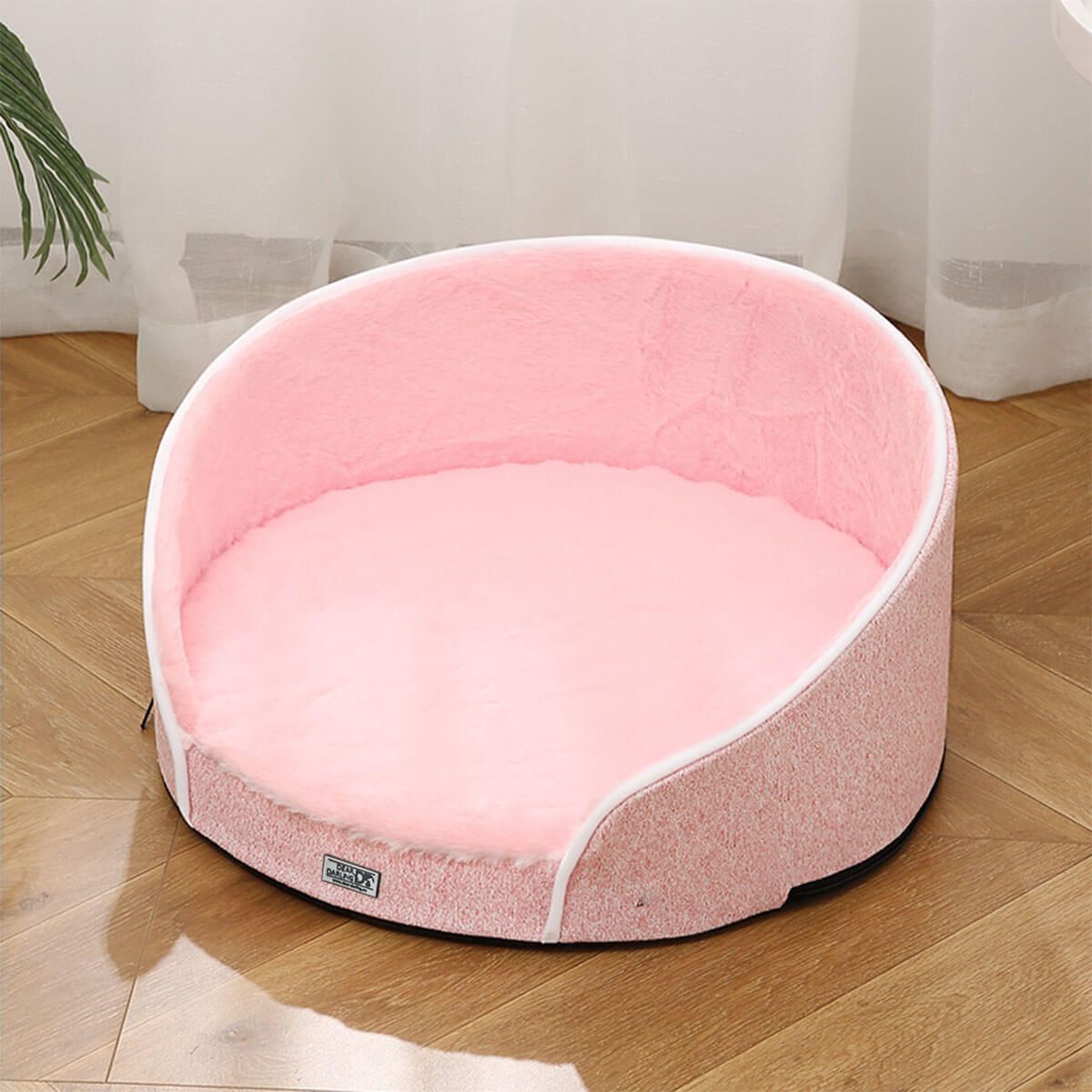 trends4cents DEAR DARLING DD-02PIS Orthopädisches Luxus Katzen- u. Hundebett Pink Gr. S 40x40cm mit Memory Schaum