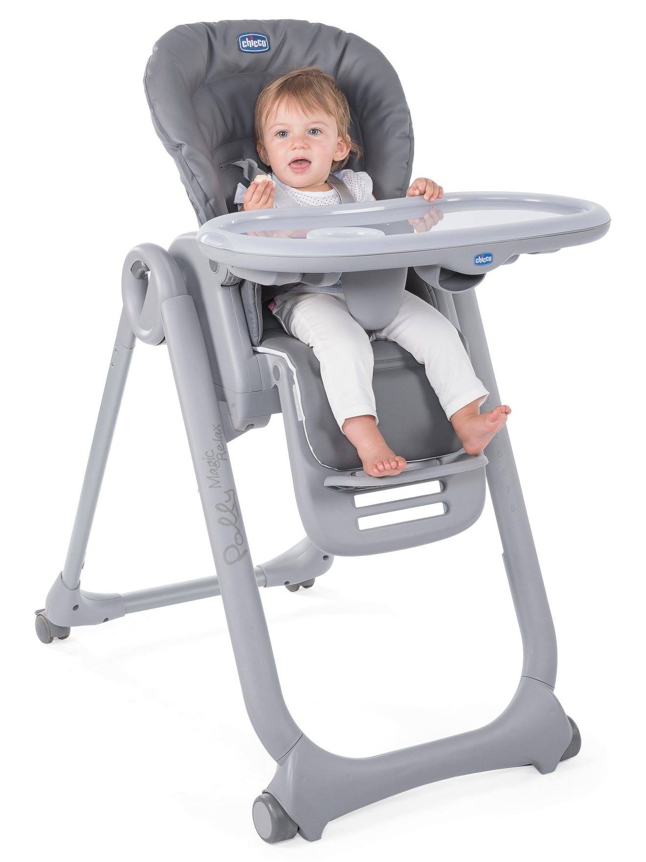 Chicco 2-in-1-Hochstuhl POLLY MAGIC RELAX CHICCO - grau