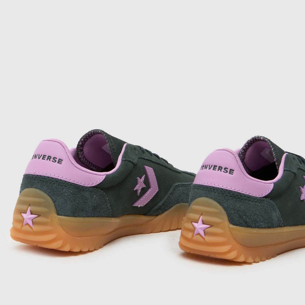 Converse Run Star cipők sötétzöld színben