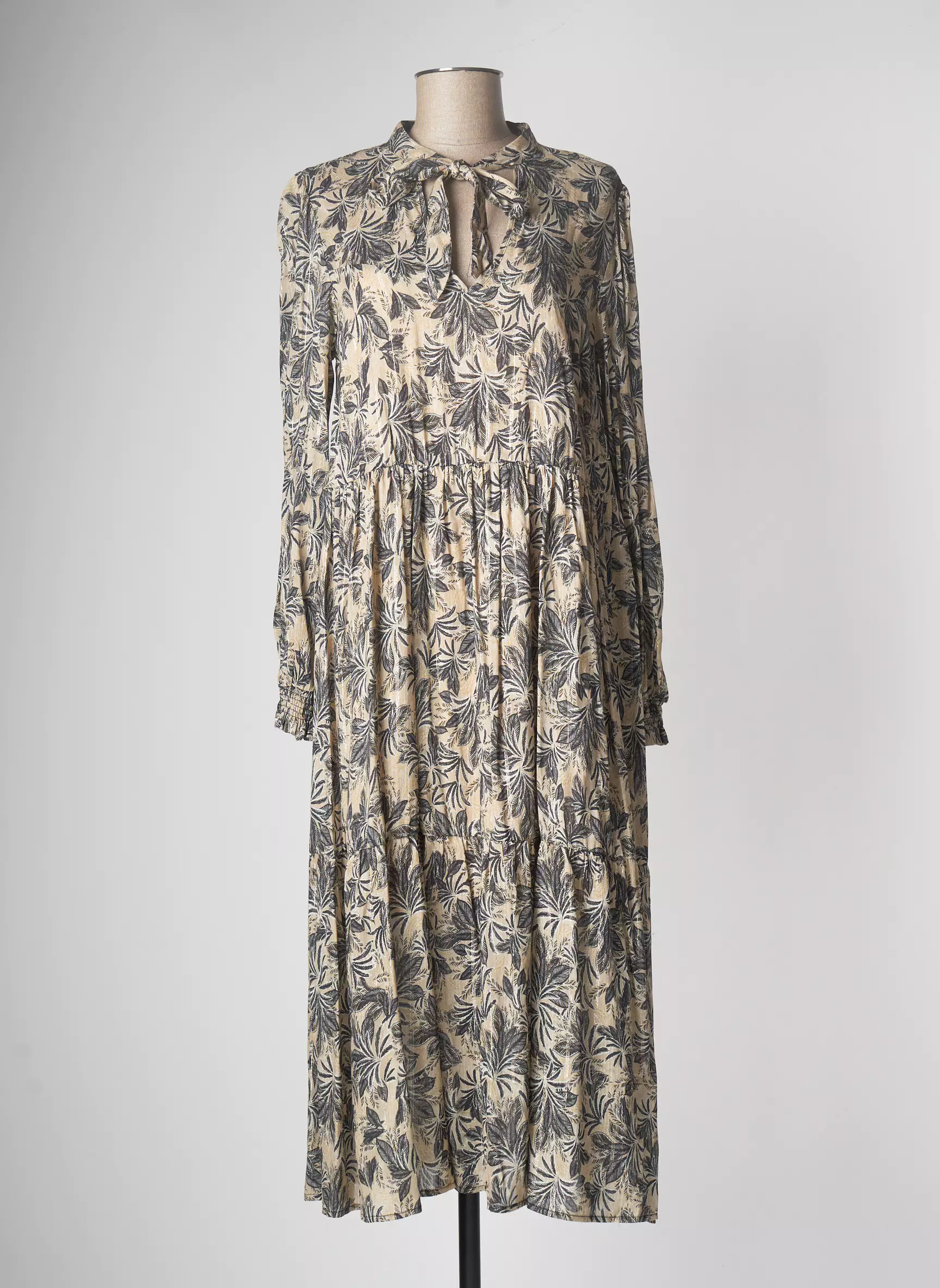 Imperial Robes Longues Femme couleur beige