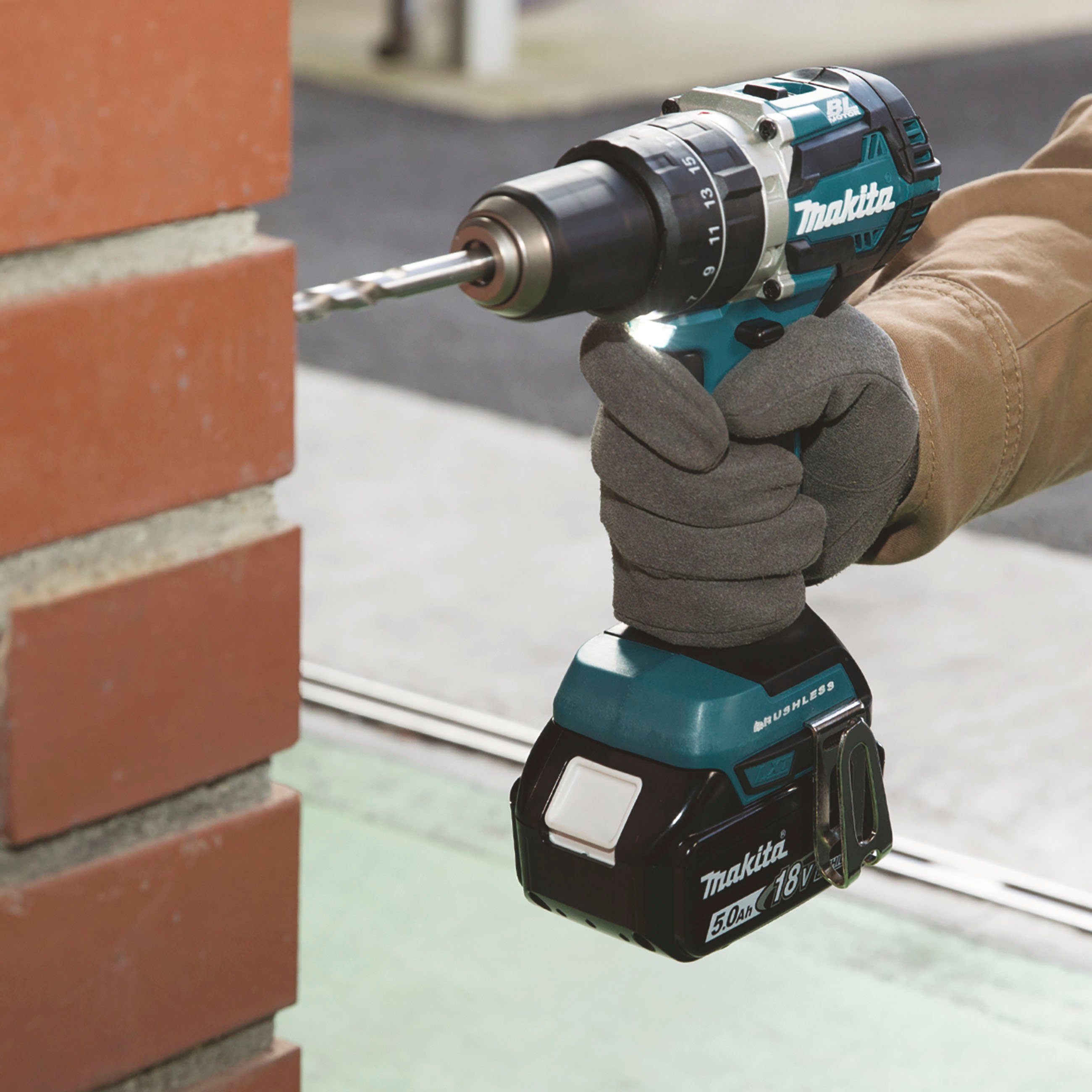 Makita Akku-Schlagbohrschrauber DHP482Z, max. 1900 U/min, ohne Akku und Ladegerät