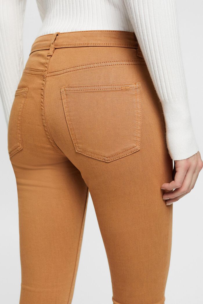 Stretchige Slim-Fit-Hose mit mittelhohem Bund