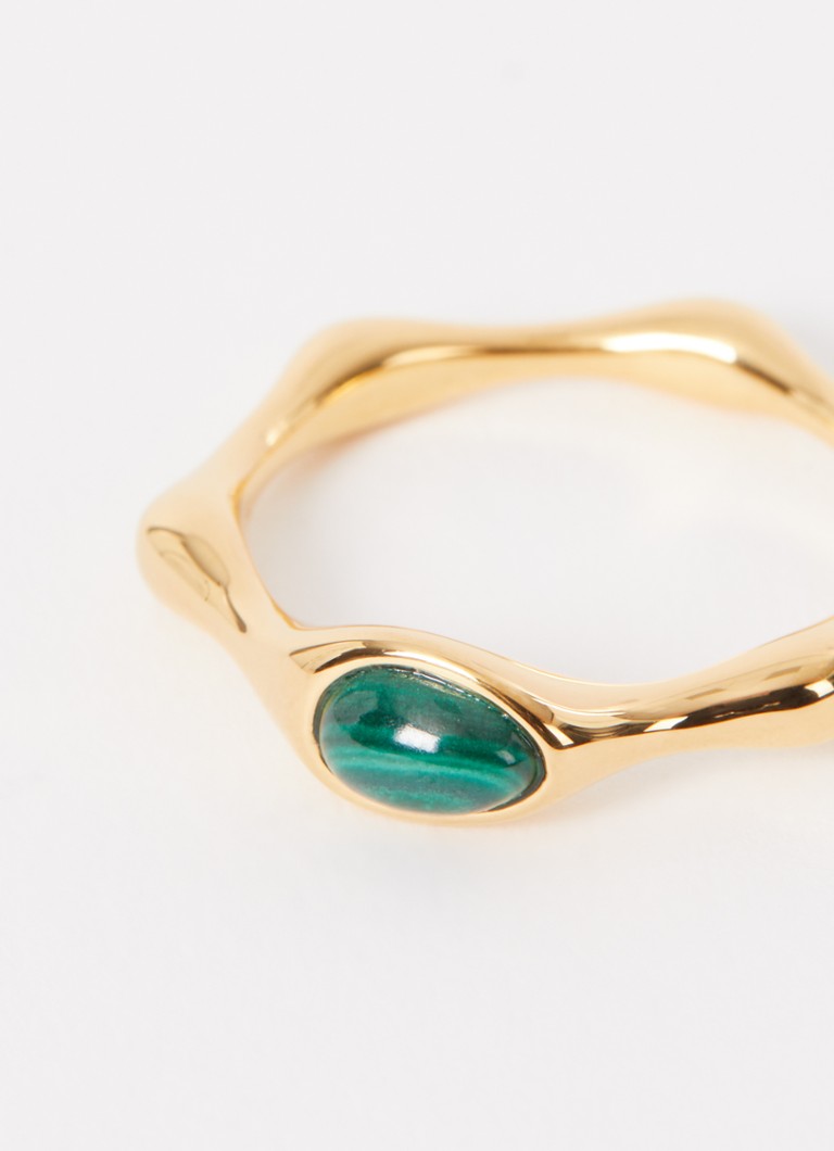 Missoma Malach ring gold plated