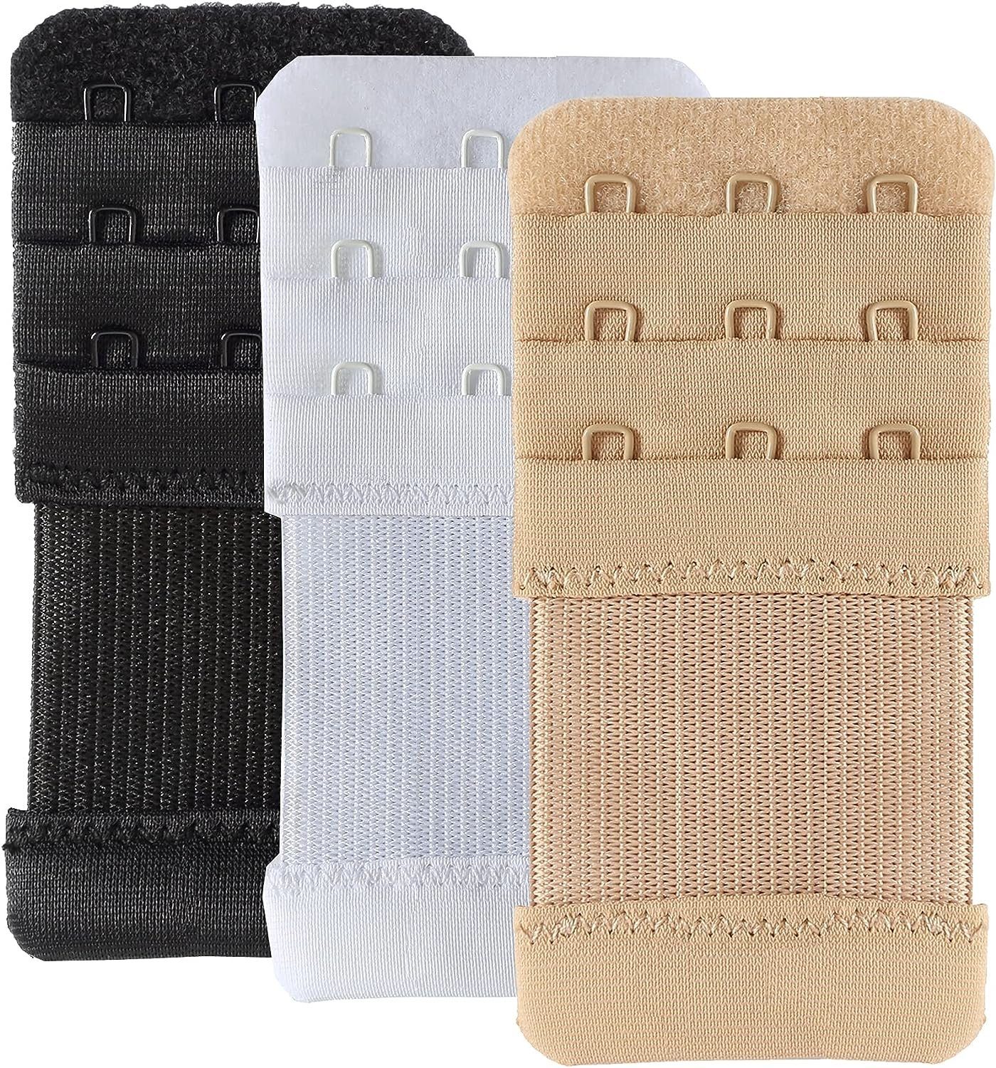 ZmdecQna BH-Verlängerung Damen Weichen, Bequemen Elastischen BH-Extender (3 Stück)