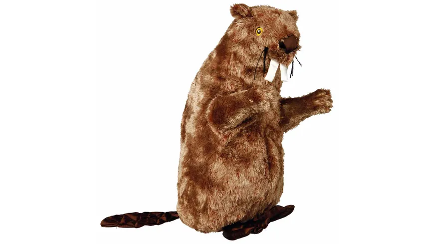 Trixie Plüsch Biber mit Squeaker 40 cm Hunde Spielzeug