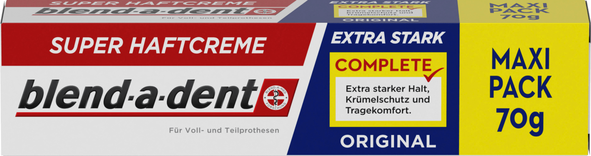 Haftcreme Complete Original extra stark, 70 g