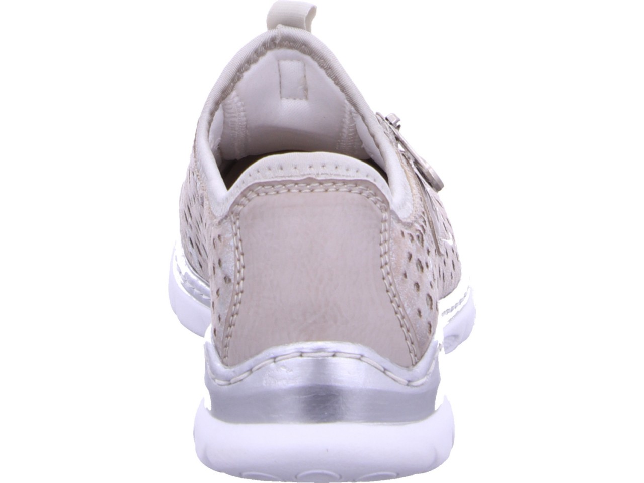 RIEKER Klassische Slipper silber L32P690 L32
