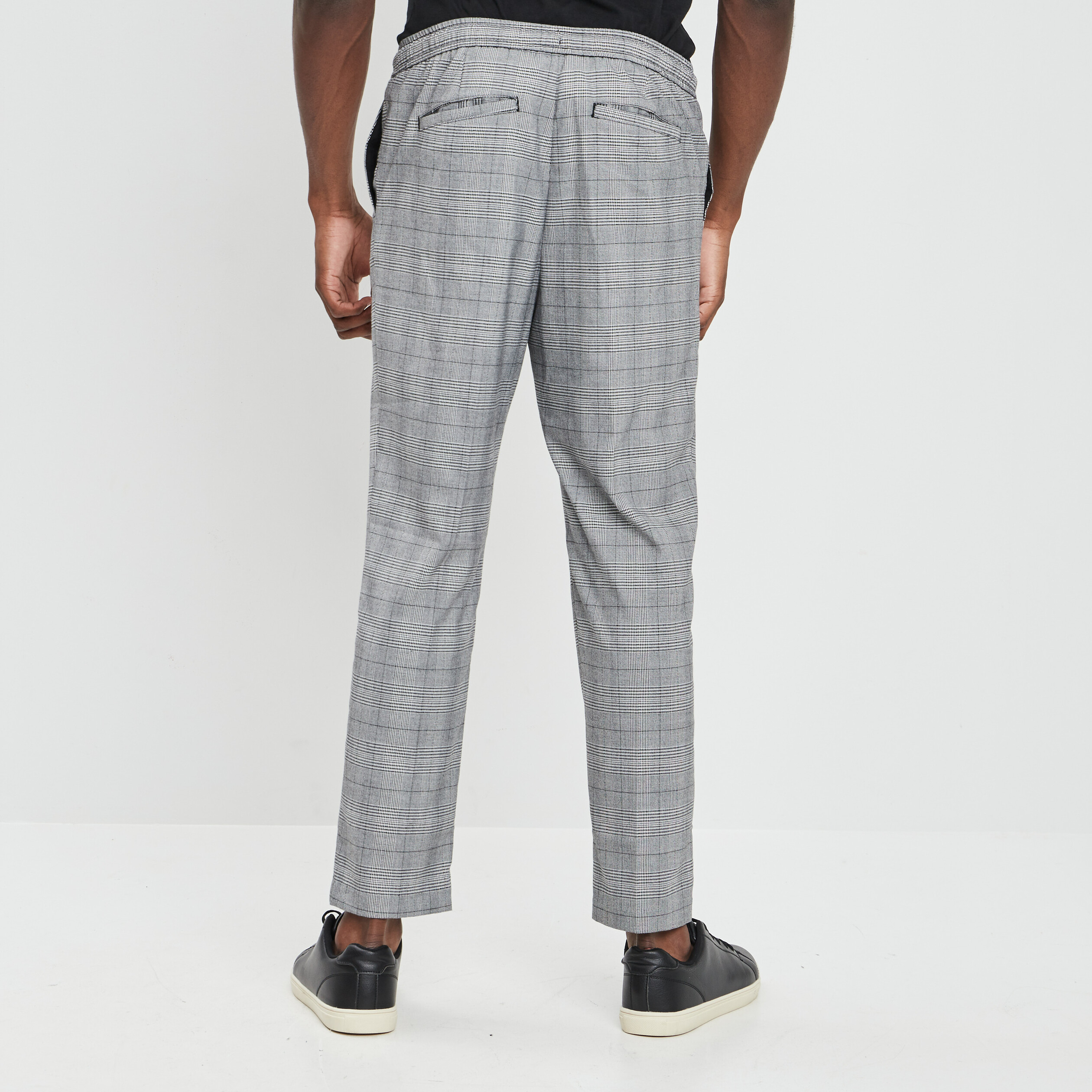 Pantalon droit à coulisse gris clair homme | La Halle