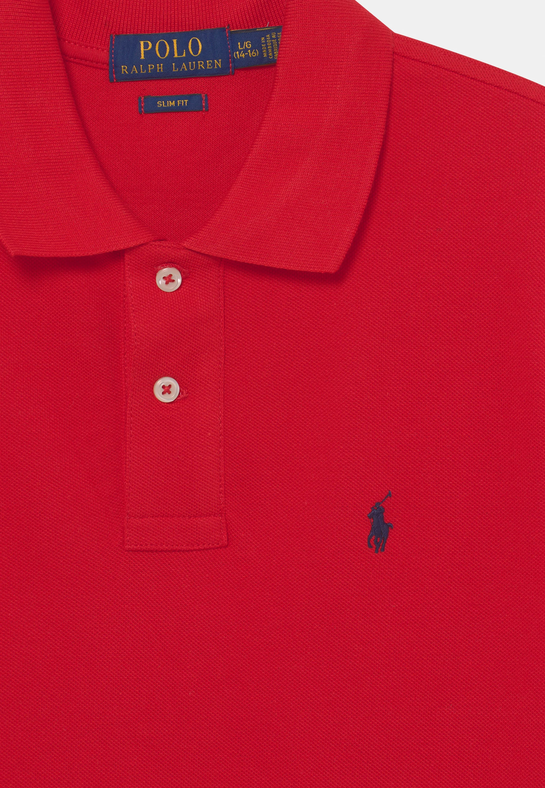 Polo Ralph Lauren AJUSTE PERSONALIZADO PARA ADOLESCENTES - Polo
