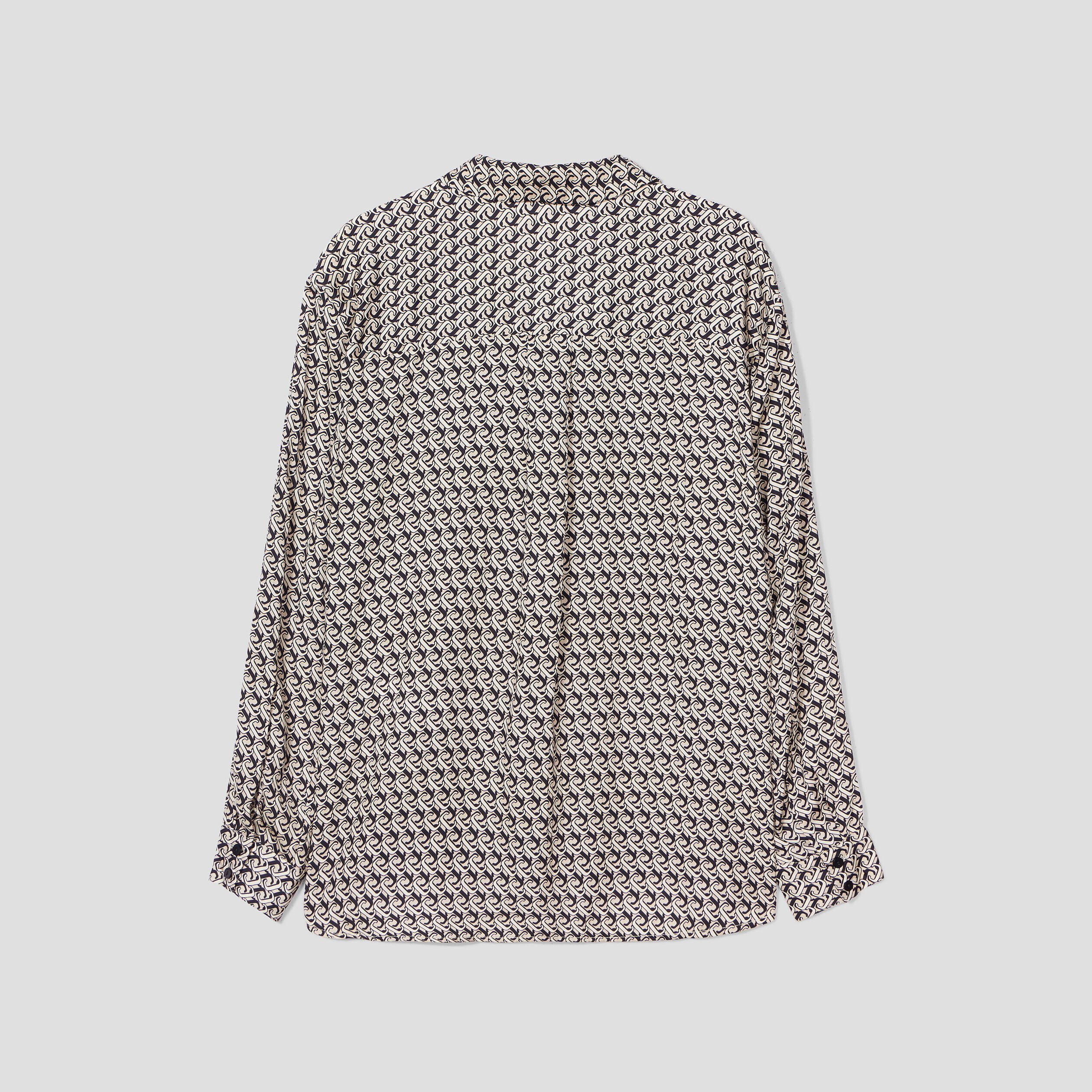 Chemise manches longues satin beige femme | Cache Cache