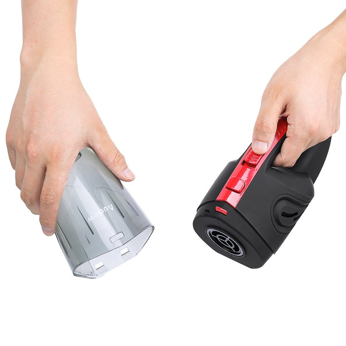 AUDEW Akku-Handstaubsauger, 120,00 W, kabellos 3500PA für Auto Haus