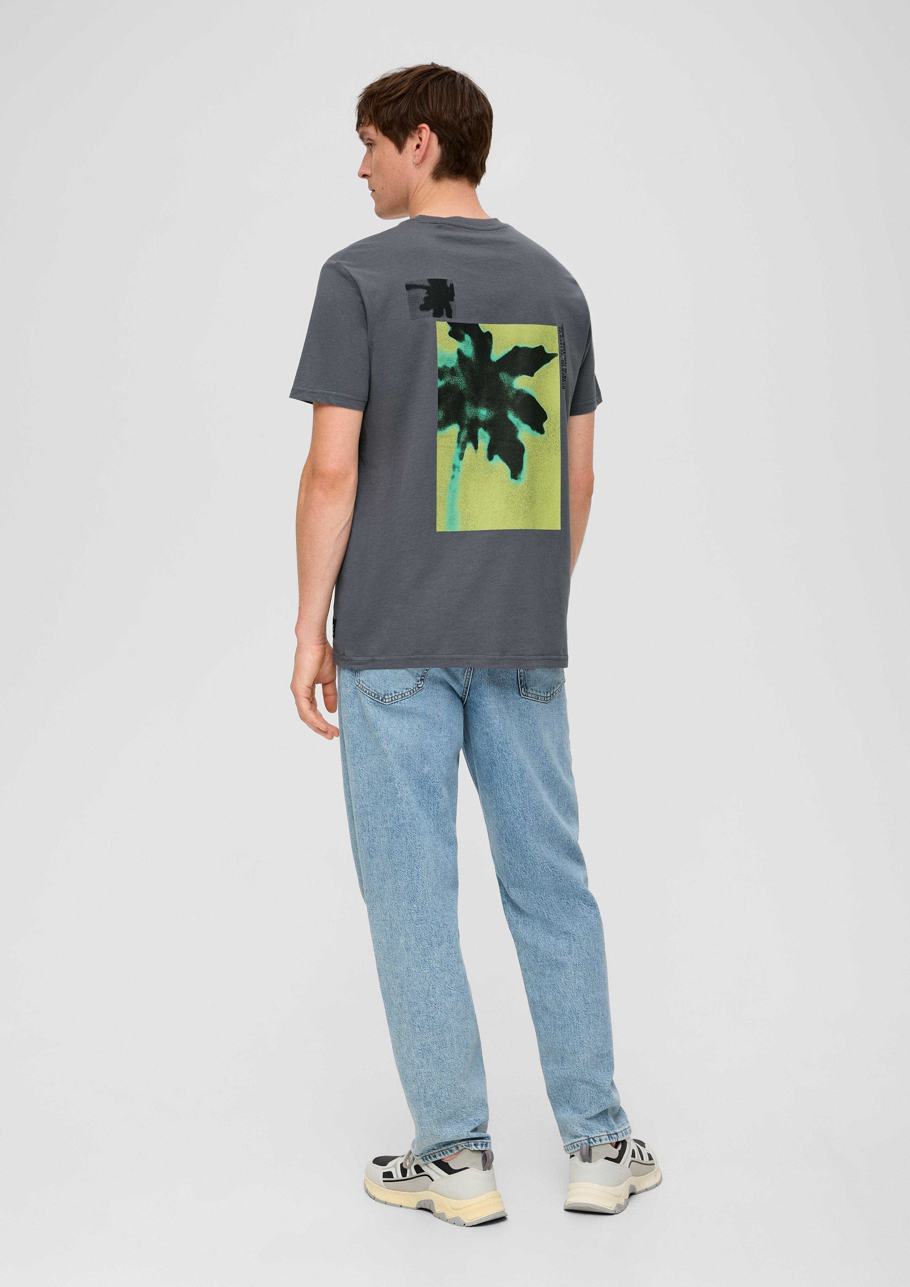 Baumwollshirt mit Grafik-Print  2130601-98D0