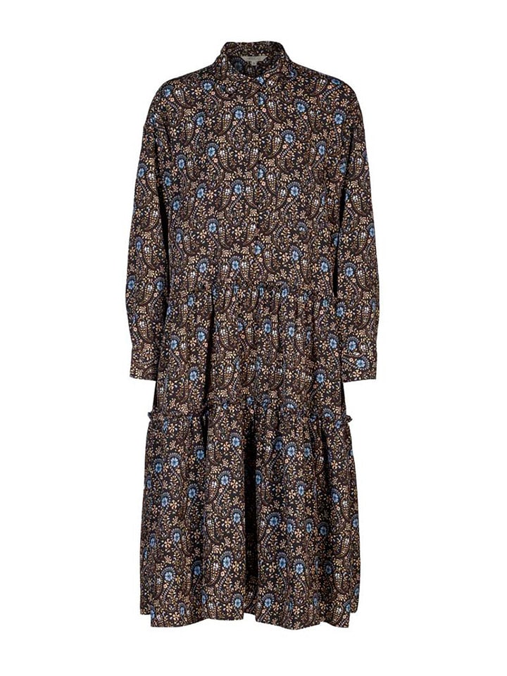 Herrlicher Kleid in Schwarz/ Beige günstig kaufen