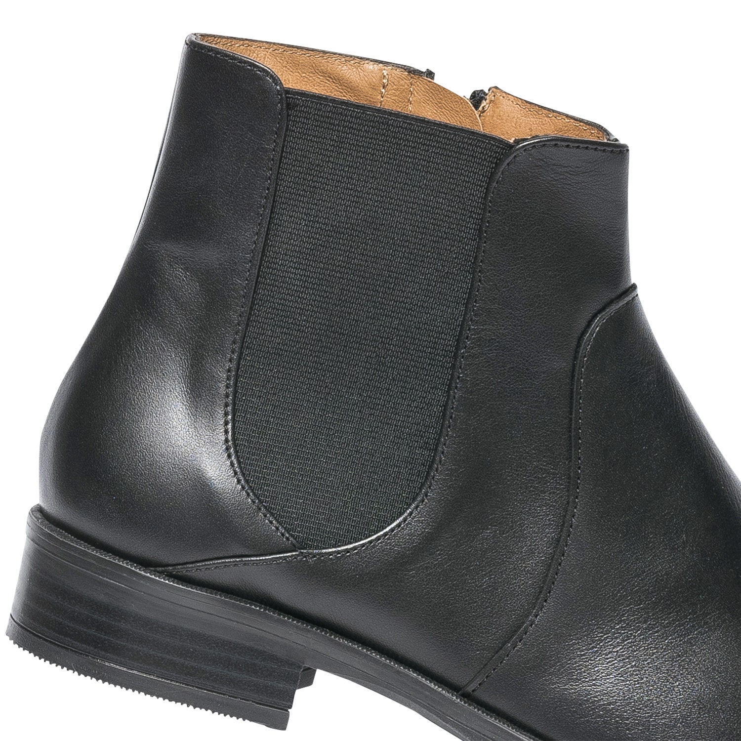 Boots ERAM FLEX noir en cuir