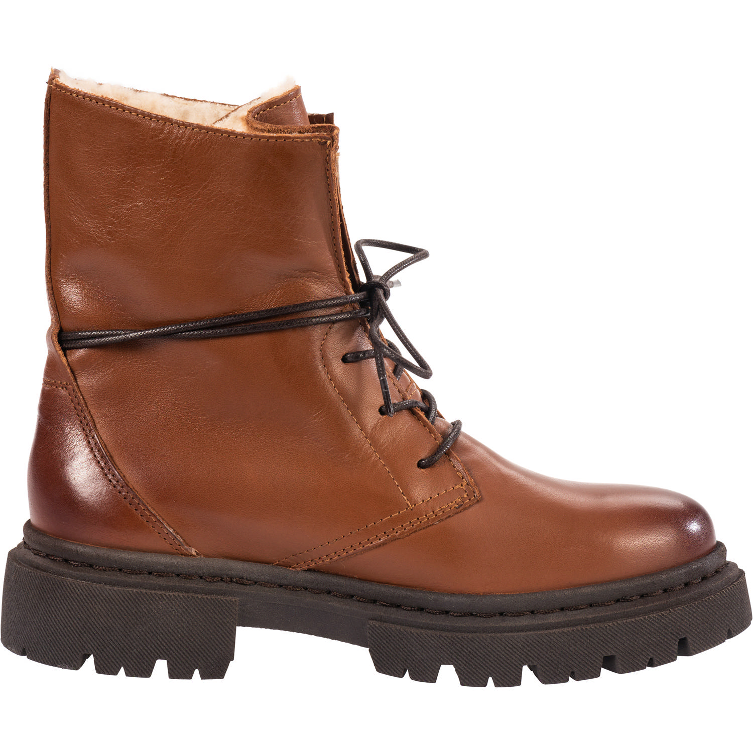 Palado Kasos Block, Schnürstiefel, Damen, Braun
