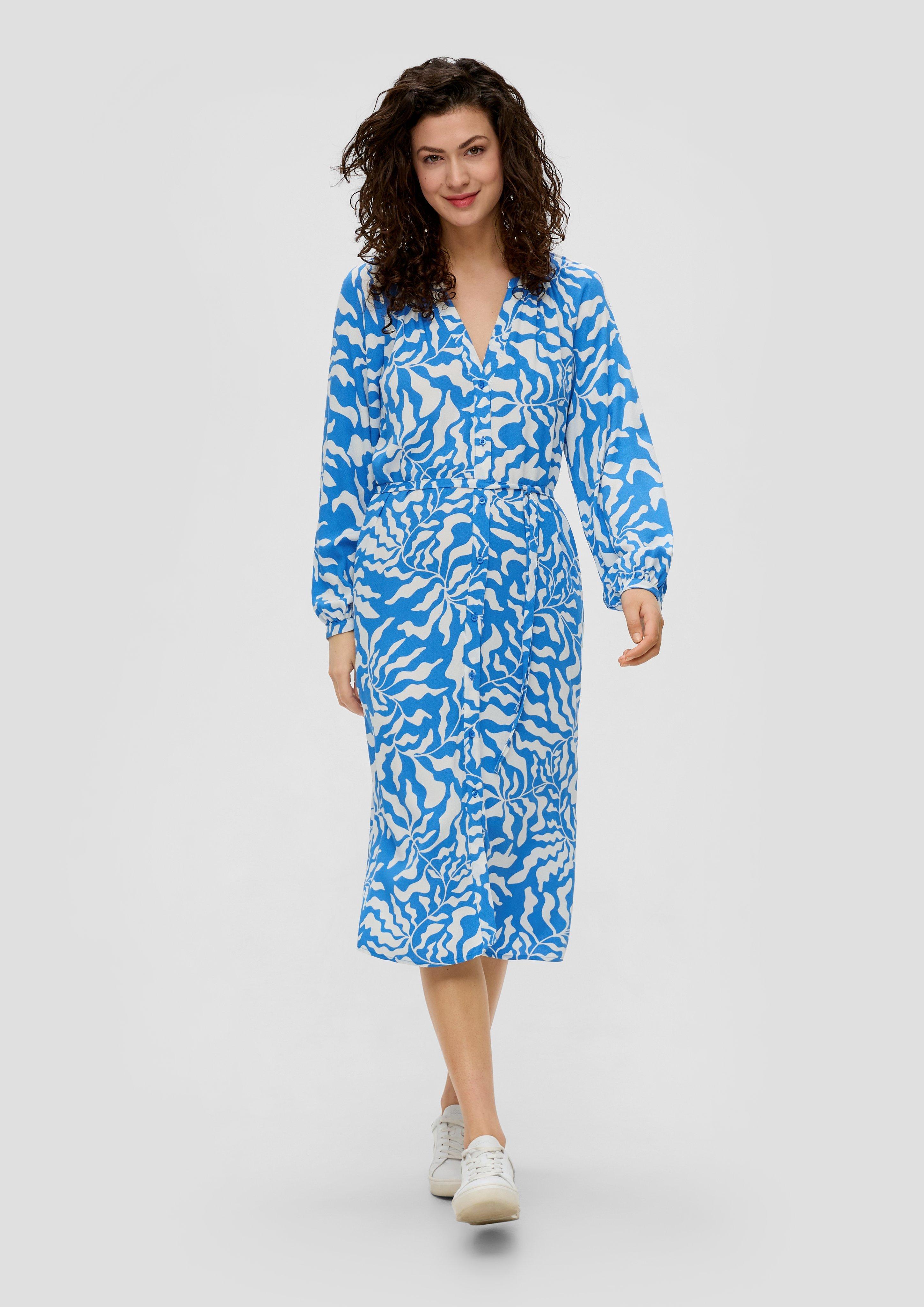 Midikleid aus reiner Viskose  2145184-55A1