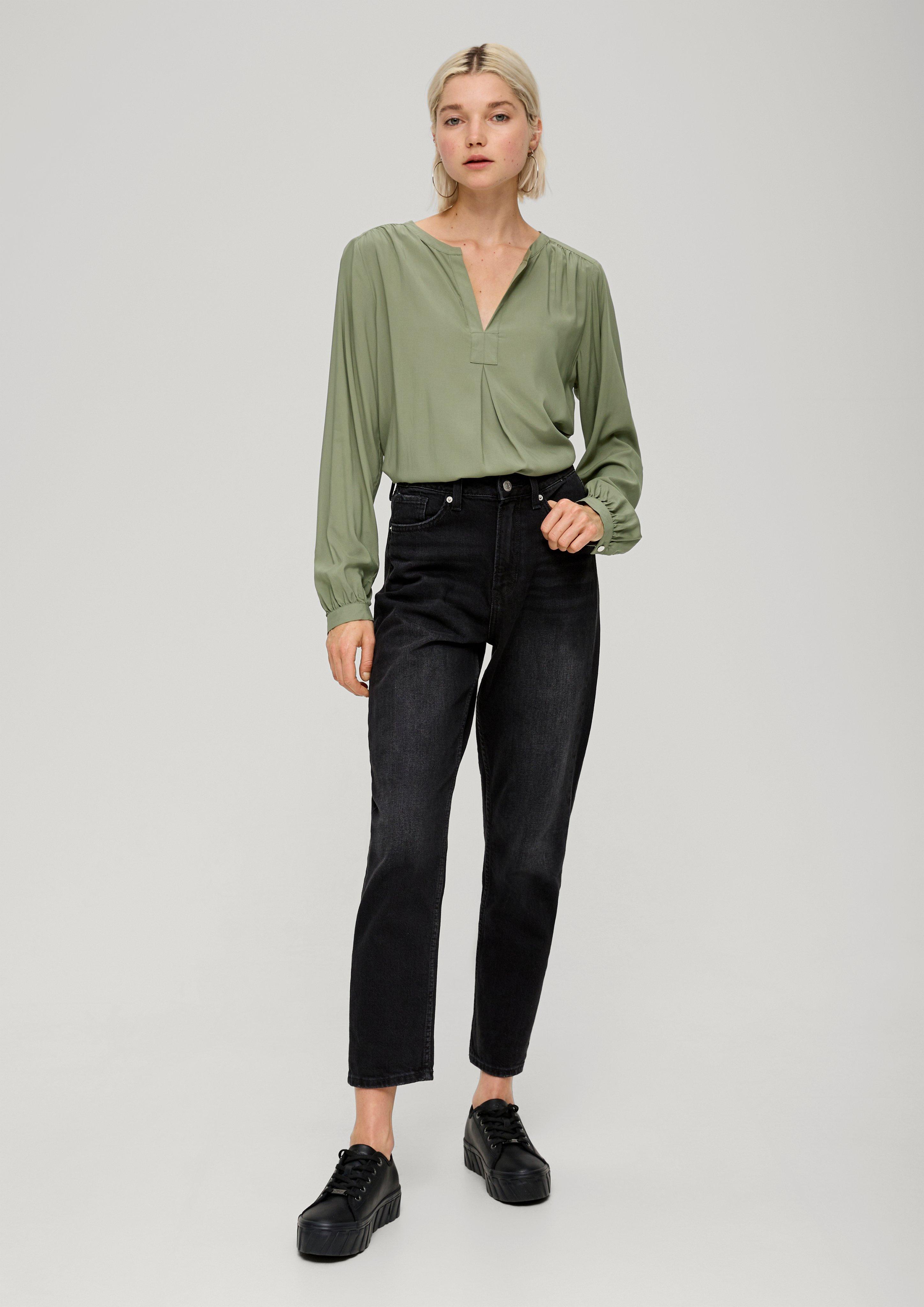 Bluse mit Tunikaausschnitt  2137377-7815