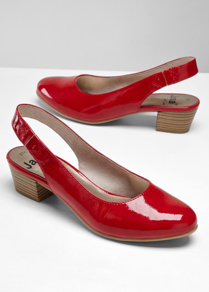 Jana Sling Pumps in bequemer Weite