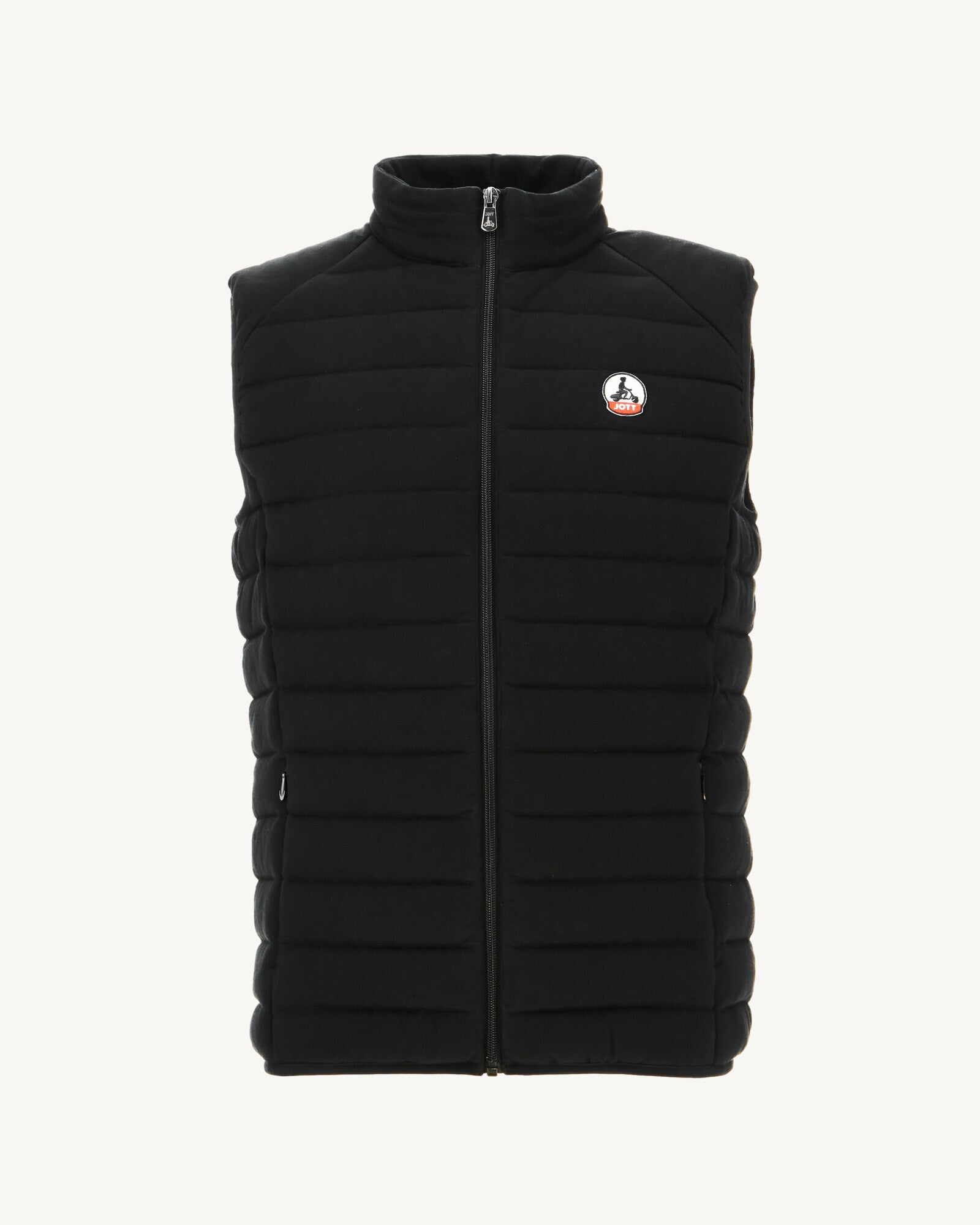 Doudoune sans manches jersey Noir Tom
