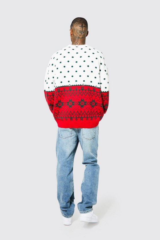 Oversize Merry Christmas Pullover