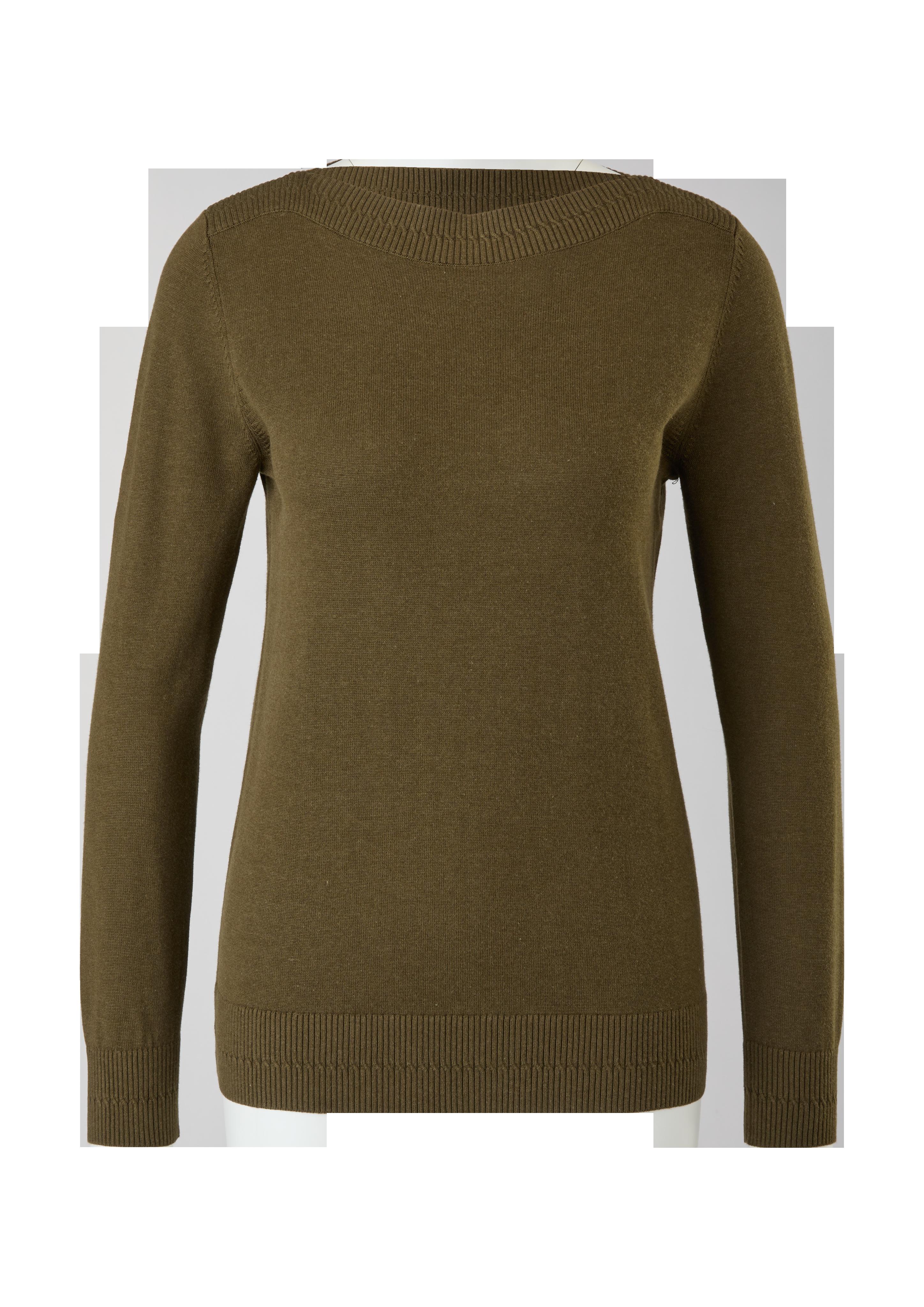 Pullover mit U-Boot-Ausschnitt  2121098-7946