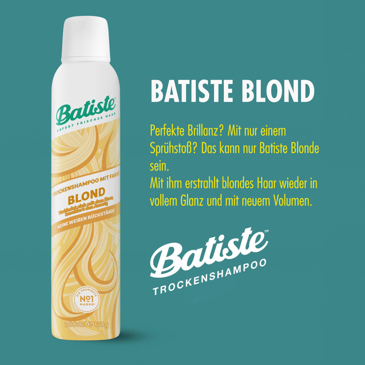 Trockenshampoo blond, 200 ml