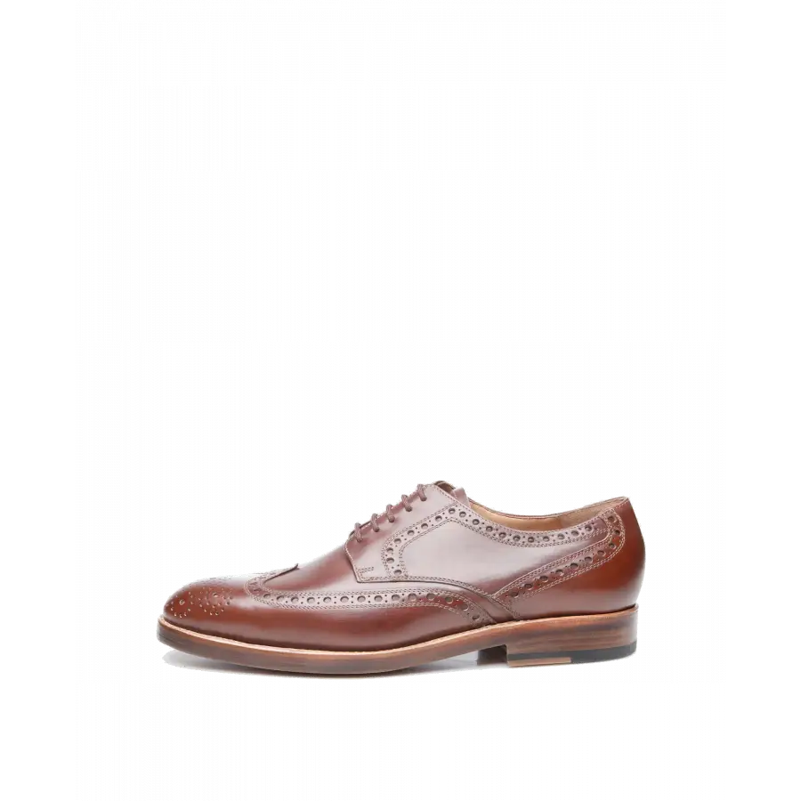 Heinrich Dinkelacker - Businessschuhe Derby LUZERN FULL-BROGUE AC Antikcalf - braun