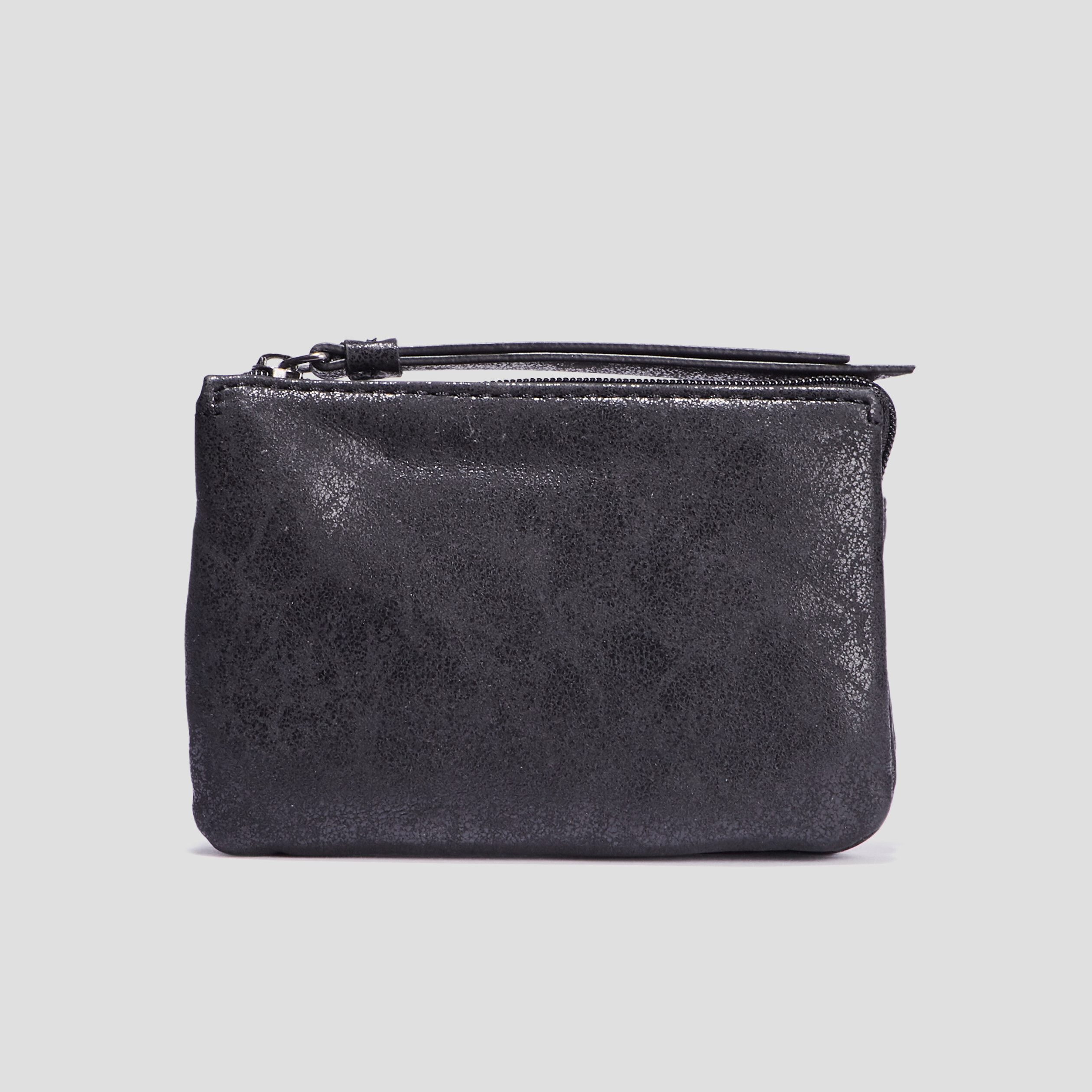 Porte-monnaie noir femme | La Halle