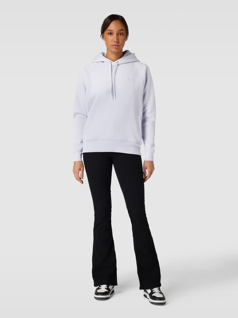 Hoodie mit Label-Stitching Modell 'Premium core 2.0' in hellblau