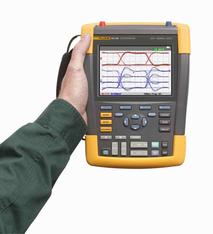 Fluke 4025623 190-502/EU 2kanálový barevný osciloskop 500 MHz