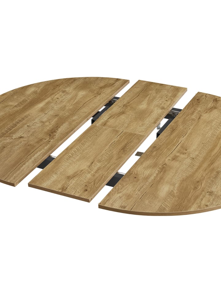 B&D Home Ausziehstisch TILL in Wildeiche - (B)120-150 x (H)76 x (T)120 cm günstig kaufen onesize