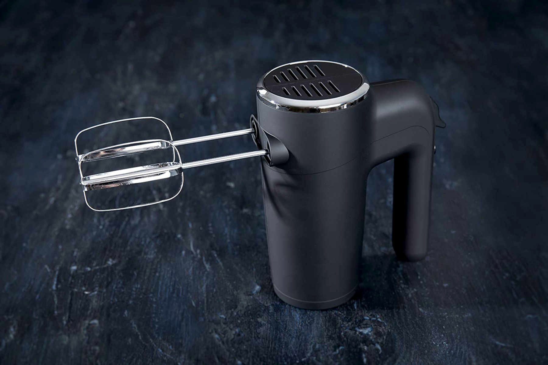 GASTRONOMA Handmixer 18200001 Handrührgerät Matt Schwarz