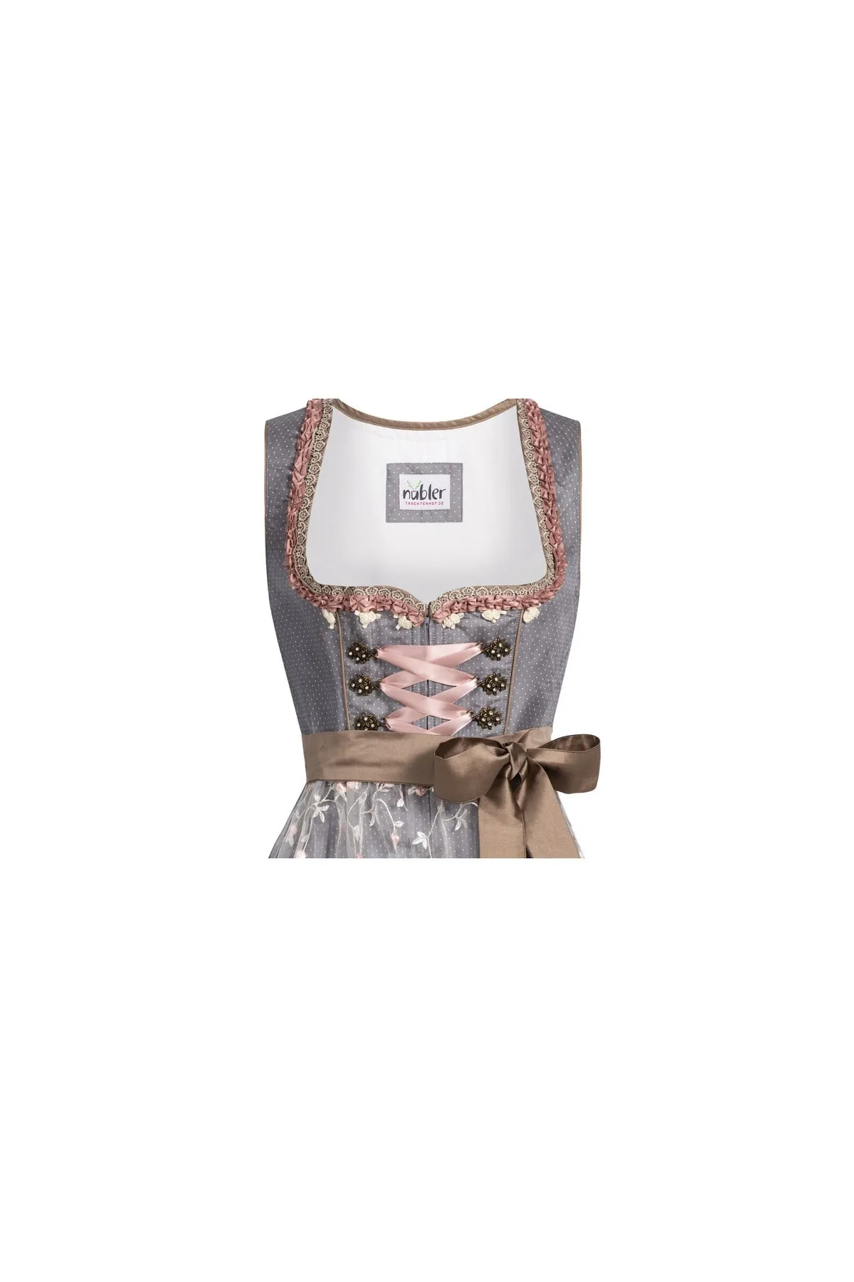 Nübler  Kleid - Grau - Basic
