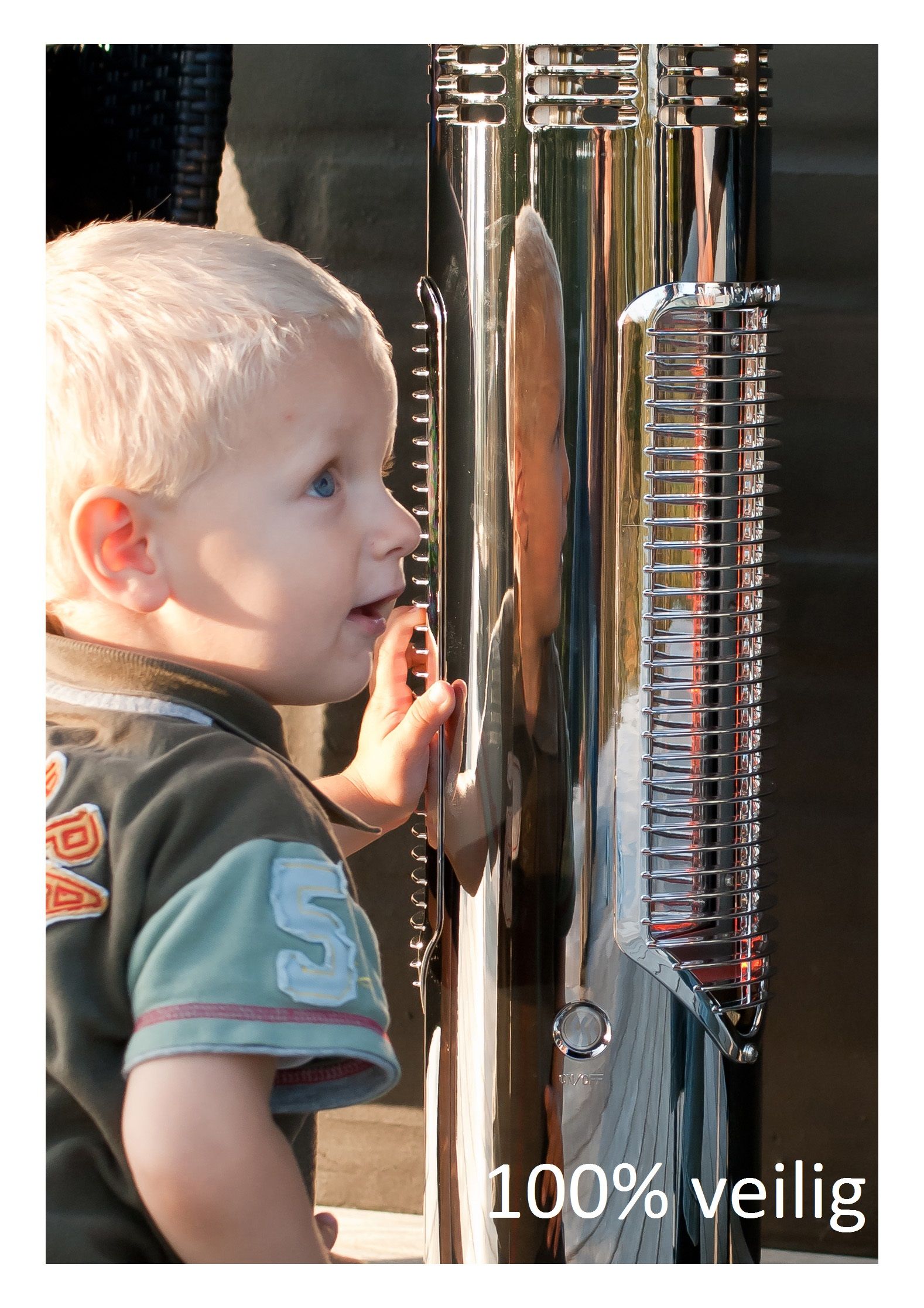 Mensa Heating Imus Schwarzer Outdoor-Heater