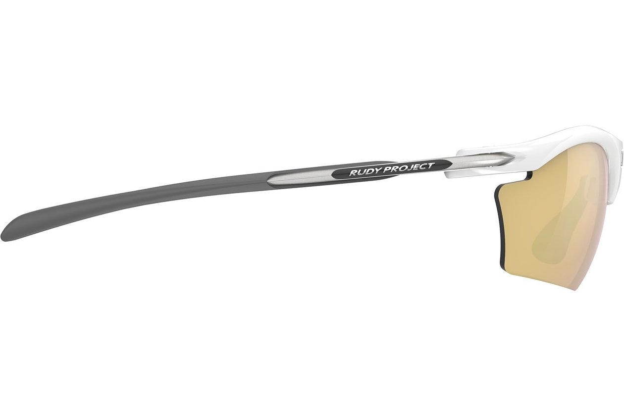 Rudy Project Rydon Slim White Gloss / Multilaser Gold