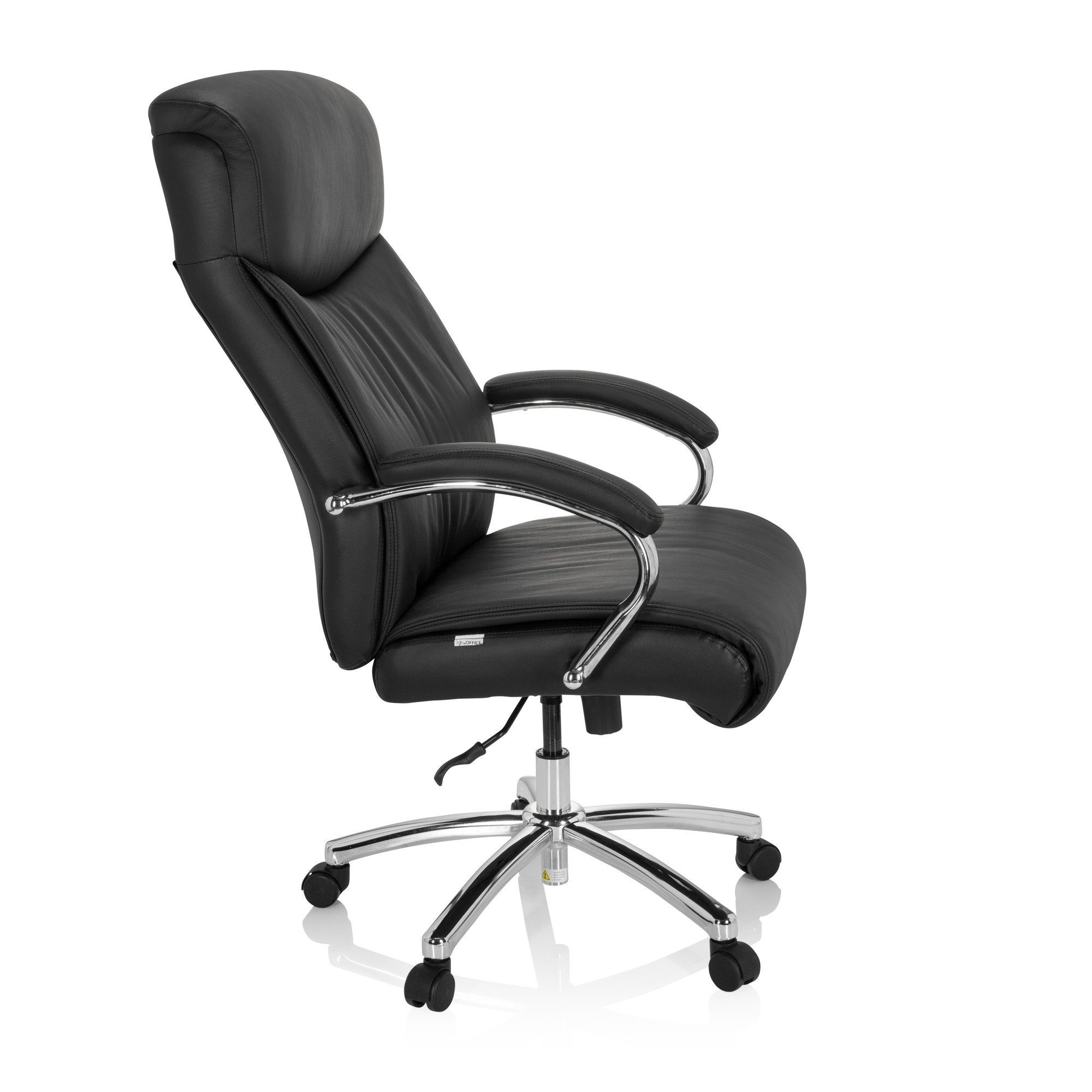 hjh OFFICE Drehstuhl XXL Drehstuhl XXL CONSTRUCTOR V Leder (1 St), Chefsessel Bürostuhl ergonomisch