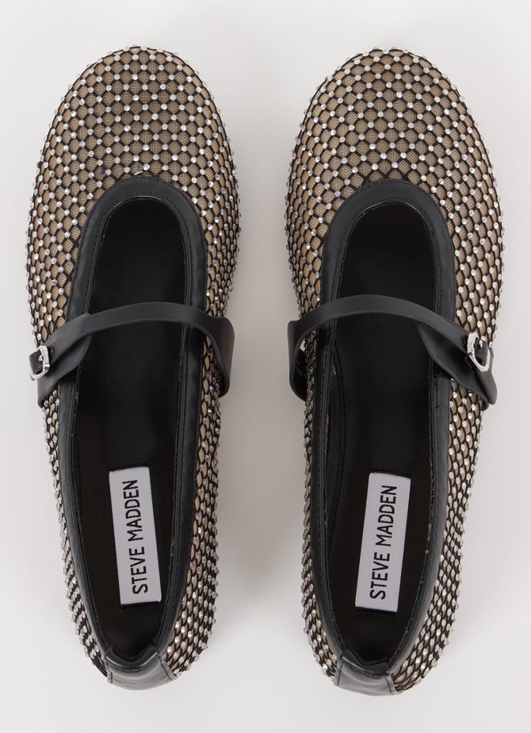 Steve Madden Rejoice Ballerina mit Strasssteinen