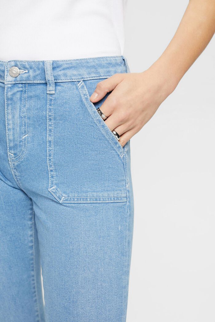 Slim-Fit-Jeans mit mittlerer Bundhöhe