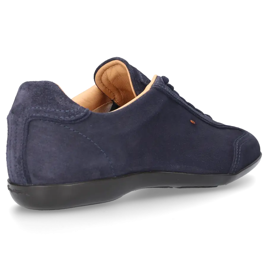 Santoni - Sneaker low AMG W Wildleder - blau