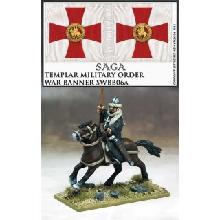 SAGA: Military Order War Banner & Bearer (Templar)