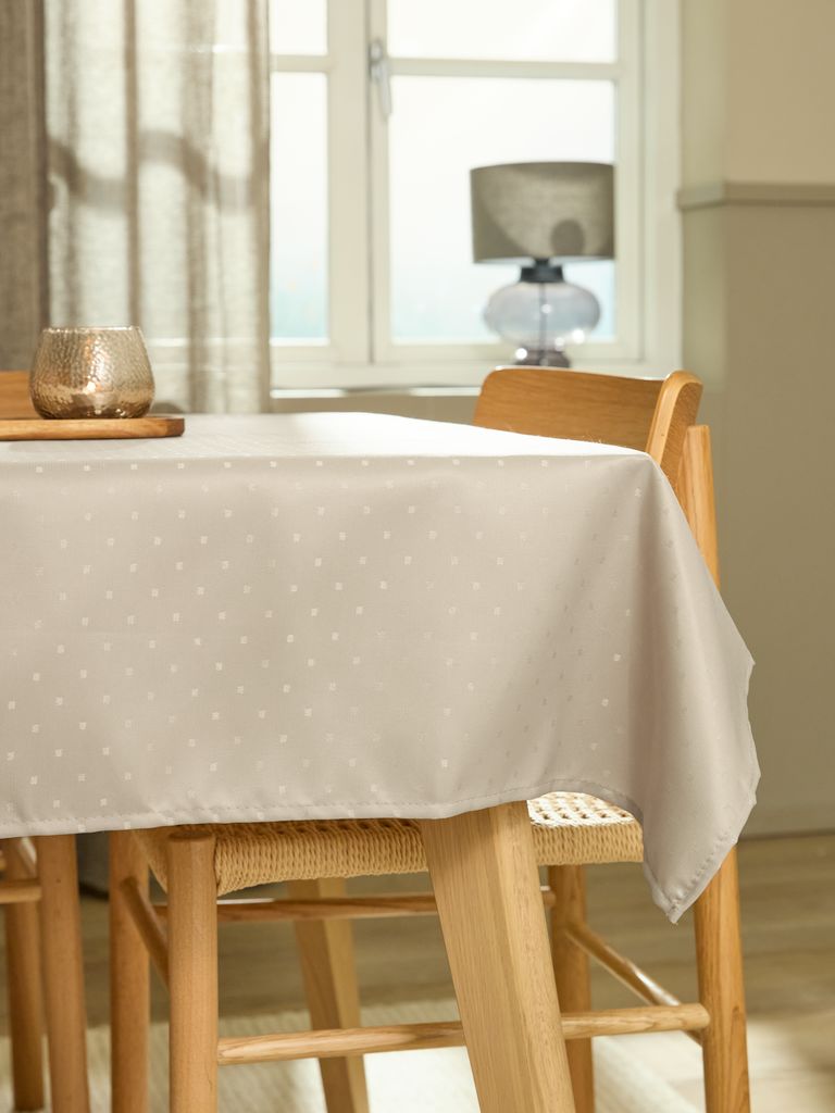 SKOGSTARR Tablecloth SKOGSTARR 140x240 beige