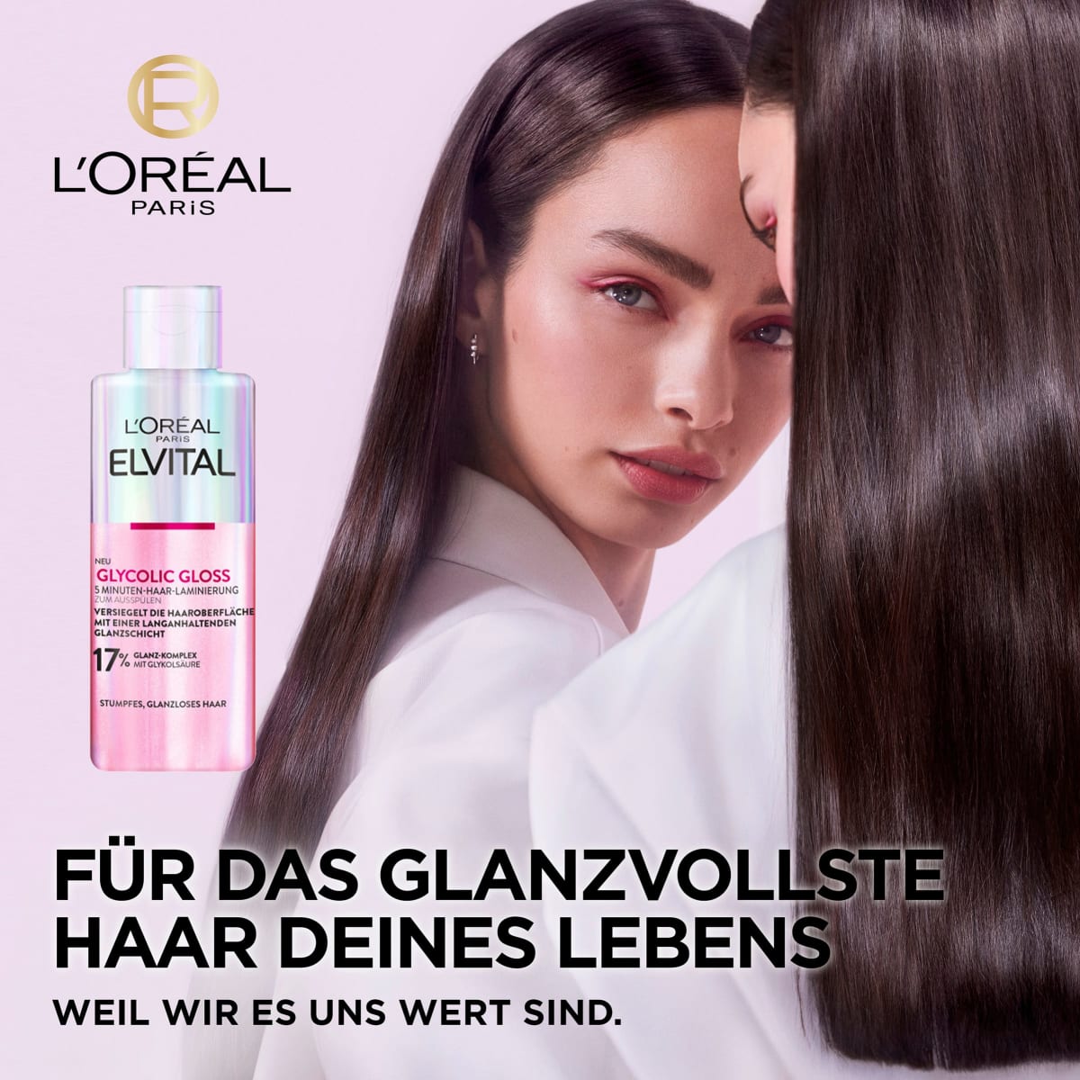 Haarkur Glycolic Gloss, 5 Minuten Haar-Laminierung, 200 ml