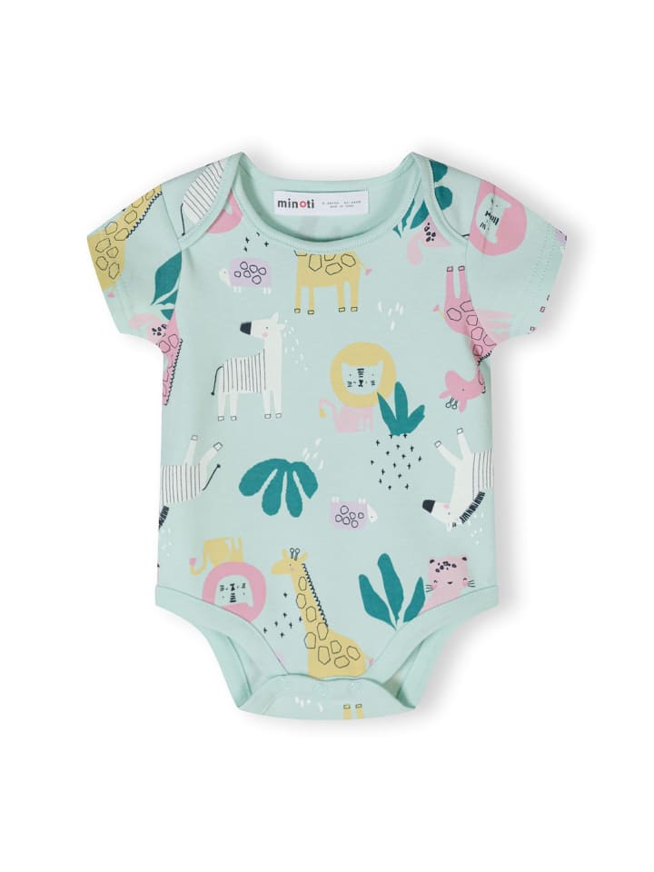Minoti 4er. Set: Kurzarmbody 24babypack6 in lila günstig kaufen