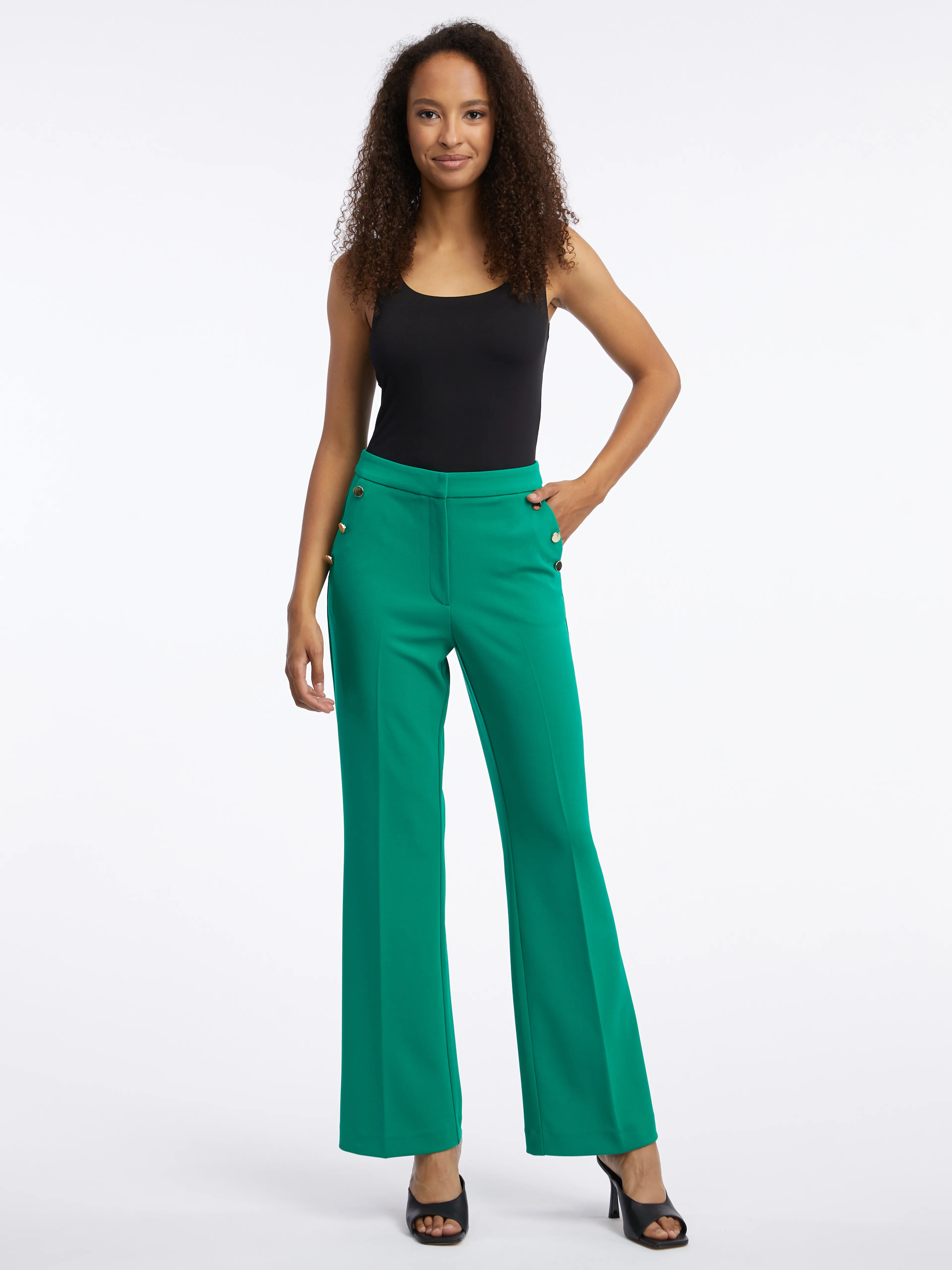 Grüne Damenhose ORSAY