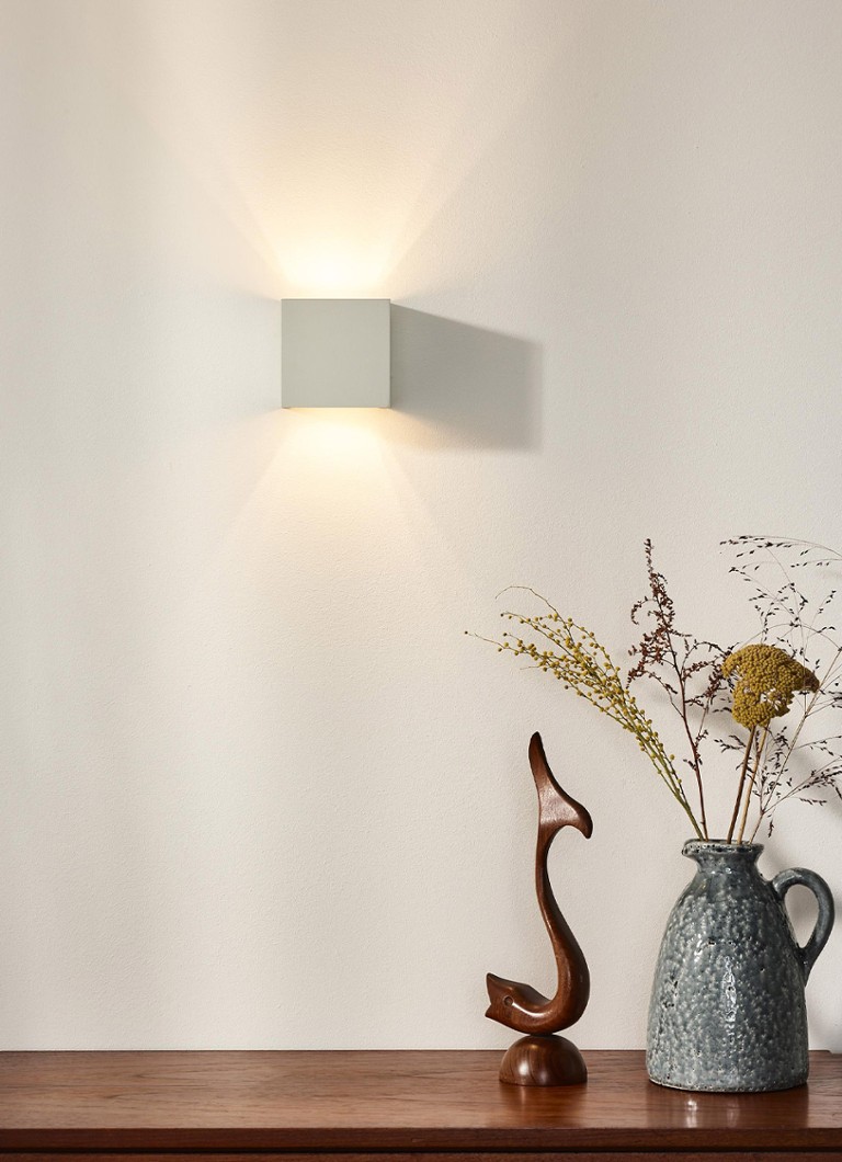 Lucide Xio zidna lampa LED kvadratna 10 x 10 x 10 cm