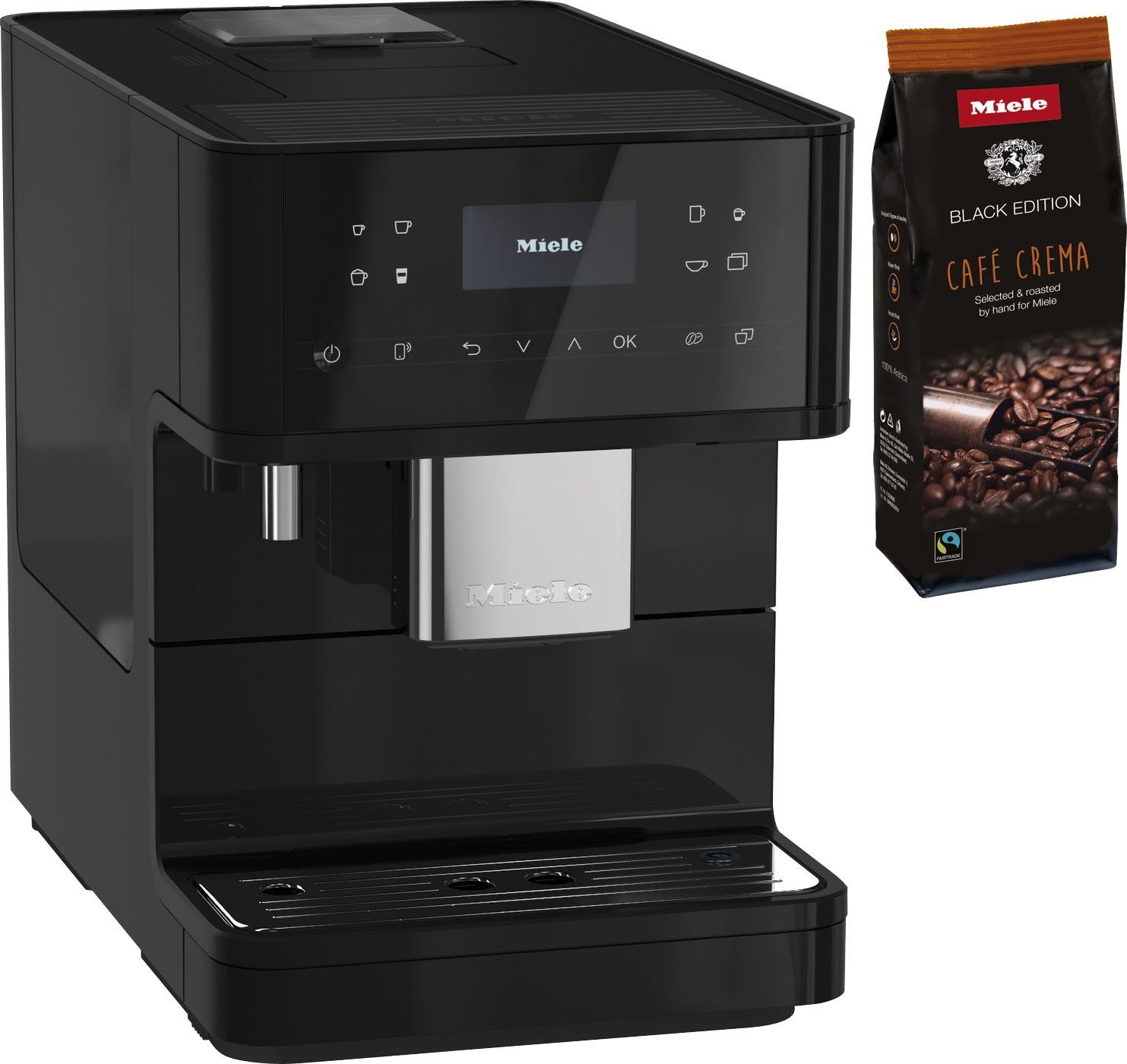 Miele Kaffeevollautomat CM 6160 MilkPerfection, Genießerprofile, Kaffeekannenfunktion