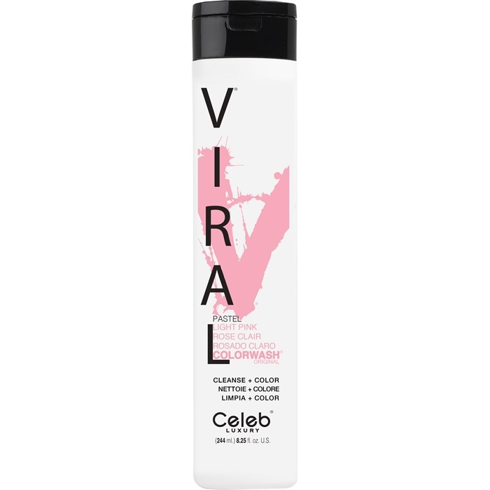 Extreme Pastel Pink Colorwash