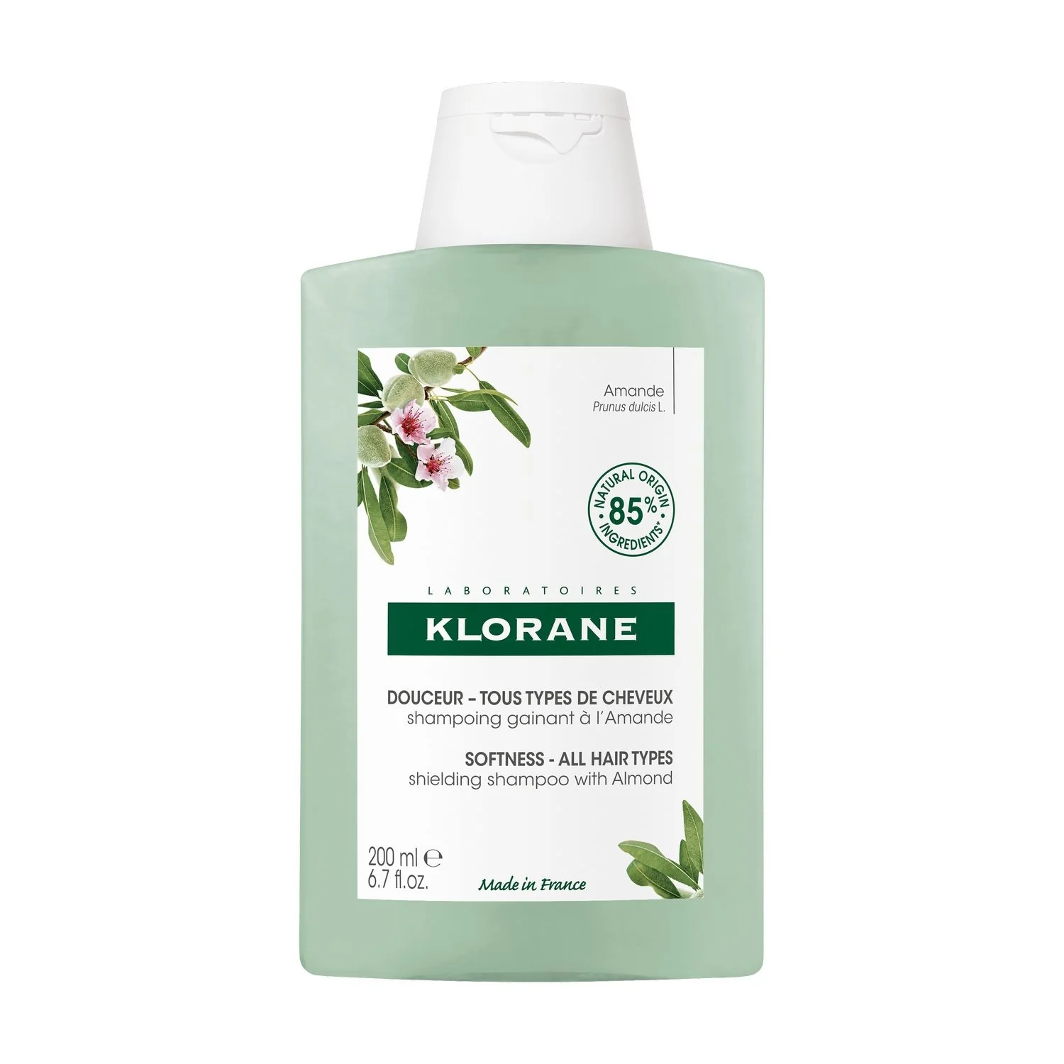 Styrkende shampoo med mandelmælk - Styrkende shampoo