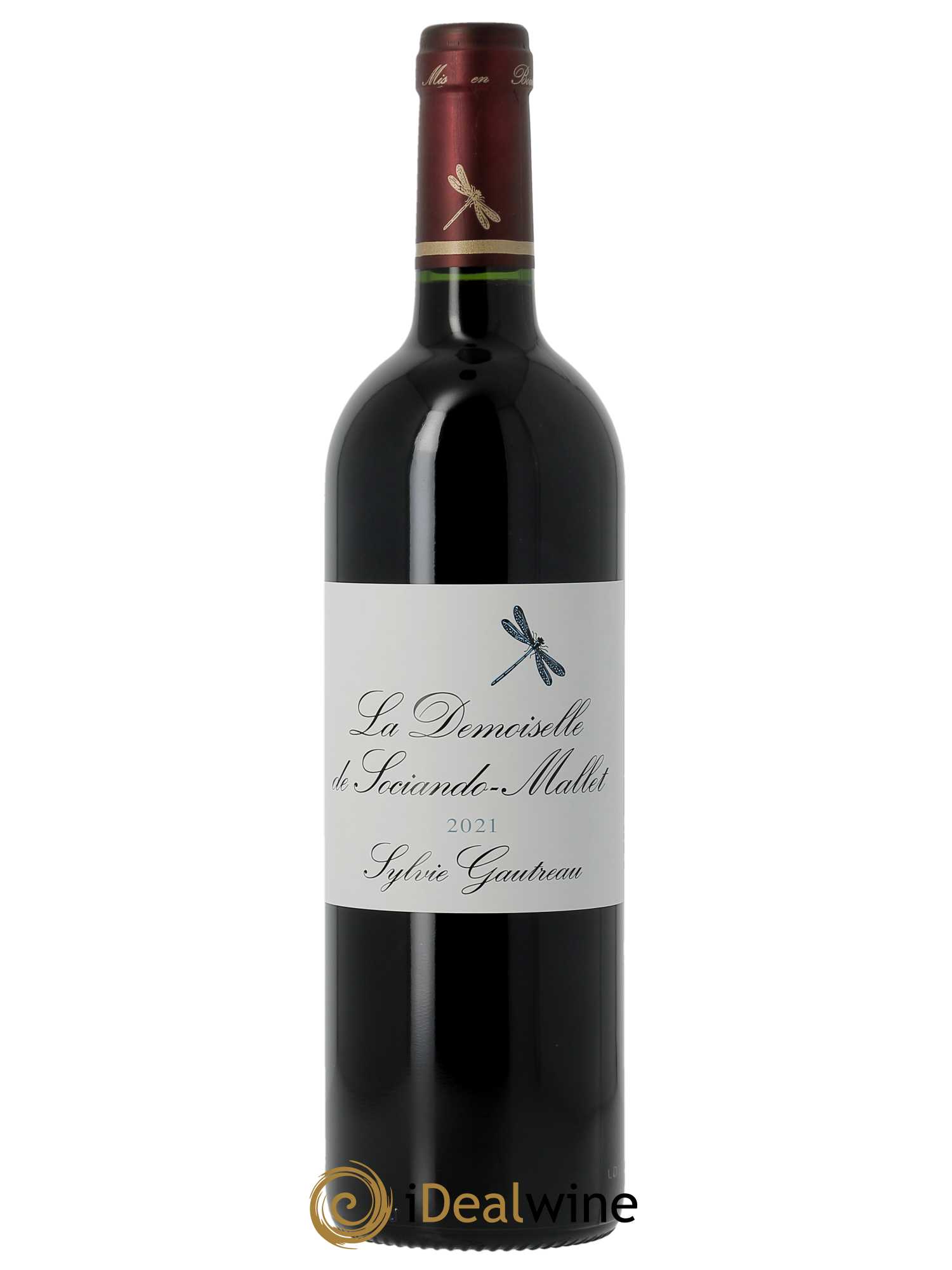 Demoiselle de Sociando Mallet Second Vin  2021 - Lot de 1 Bouteille